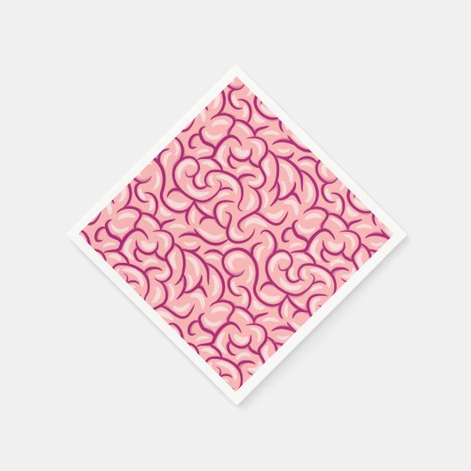 Anatomy Brain Serviette (Ecke)