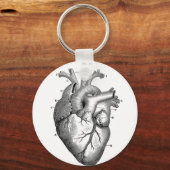 Anatomy-Heart-Images-Vintage Schlüsselanhänger (Vorderseite)