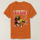 Anatomy of a Boxer Dog - Funny for Boxer lover T-Shirt (Design vorne)