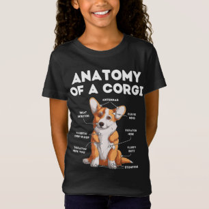 Anatomy of a Corgi T-Shirt