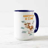 Anatomy of a Cow Mug | Funny Doctor Day Tasse (VorderseiteRechts)