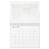 Anatomy of a Painting: Sam Houston Park 1850 Home  Kalender (Mär 2027)