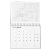 Anatomy of a Painting: Sam Houston Park 1868 Home Kalender (Feb 2026)