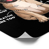 Anatomy of a Pug Poster (Ecke)