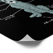 Anatomy Of An Irish Wolfhound  Poster (Ecke)