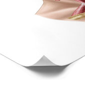 Anatomy Of Human Hyoid Bone And Neck Muscles Poster (Ecke)