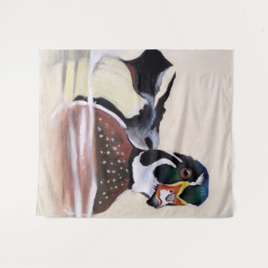 Anatra Mandarina Wandteppich (Vorderseite (Horizontal))