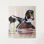 Anatra Mandarina Wandteppich (Vorderseite)