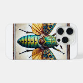 Anatya Insect Dorsal View 130724IREF122 - Watercol iPhone Hülle (Rückseite (Horizontal))