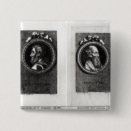 Anaxagorus und Epictetus Button (Vorderseite)