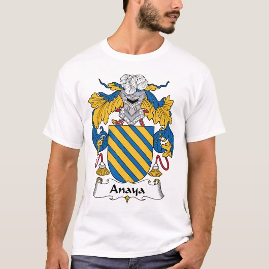 Anaya-Familienwappen T-Shirt (Vorderseite)