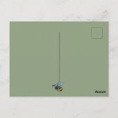 Anbau einheimischer Pflanze, Wildblumen aus Waldla Postkarte (Rückseite)