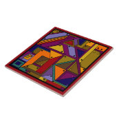 Anbau (Keramik Tile) Fliese (Seite)