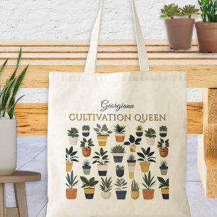 Anbau Königinnen Pflanzen Gartenbau Tragetasche