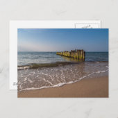 Anbauflächen an der Ostsee Postkarte (Vorne/Hinten)