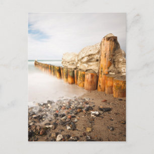Anbauflächen an der Ostsee Postkarte