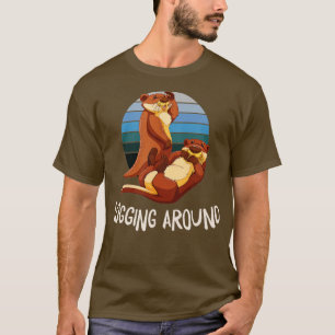 Anbauflächen um Otter-Lover-Sea-Tiere Otter T-Shirt