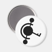 Anbaukreis 2 magnet (Vorderseite/Rückseite)