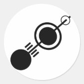 Anbaukreis 4 runder aufkleber (Vorderseite)