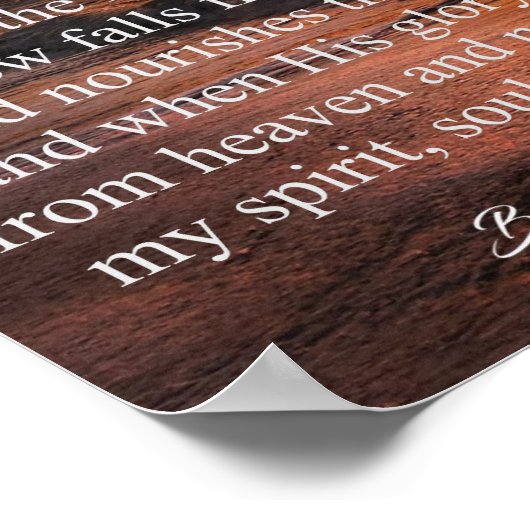 Anbetung 2 poster (Ecke)