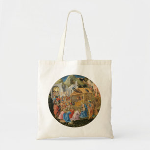 Anbetung der Heiligen Drei Könige von Fra Angelico Tragetasche