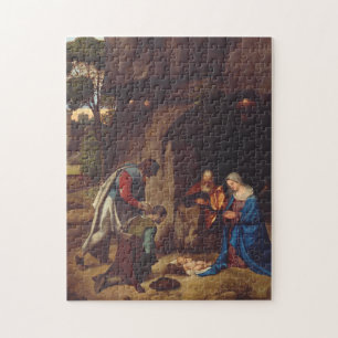 Anbetung der Hirten von Giorgione Puzzle