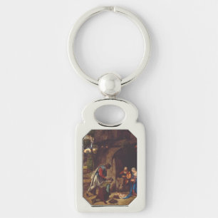 Anbetung der Hirten von Giorgione Schlüsselanhänger