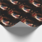 Anbetung der Hirten von Honthorst Geschenkpapier (Ecke)
