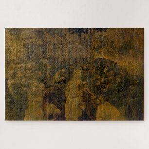 Anbetung der Könige - Unvollendet von Leonardo da Puzzle