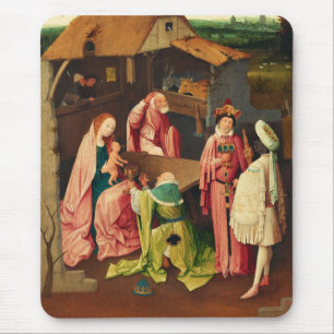 Anbetung der Könige von Hieronymus Bosch Mousepad