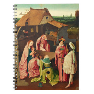 Anbetung der Könige von Hieronymus Bosch Notizblock