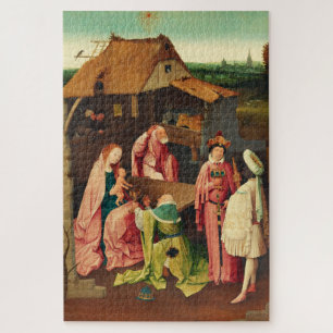 Anbetung der Könige von Hieronymus Bosch Puzzle