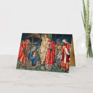 Anbetung der Magier,Burne-Jones Old Irish Blessing Karte