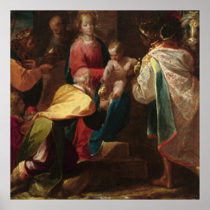Anbetung der Magier - Morazzone Fine Art Poster