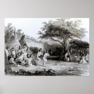 Anbetung des Sun, graviert von R. Ehnshelwood Poster