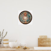 'Anbetung' Gemälde von Jenny McLaughlin Poster (Küche)