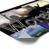 Anbetung Poster (Ecke)