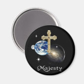 Anbetung seiner Majestät Magnet (Vorderseite/Rückseite)