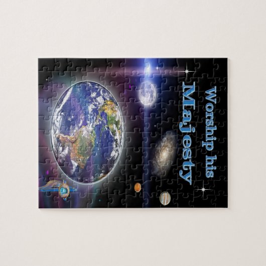 Anbetung seiner Majestät Puzzle (Horizontal)