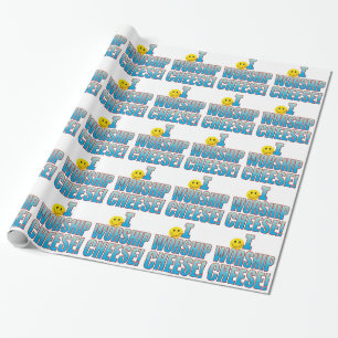Anbetungs-Käse-Leben B Geschenkpapier