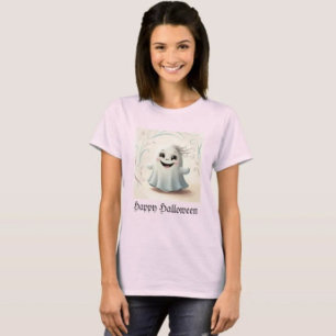 Anbetungsfreundliches Halloween-Design mit Geist T-Shirt