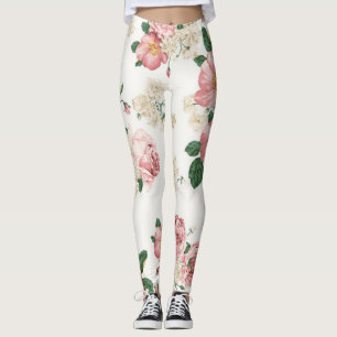 Anbetungswürdig süßes Mädchen,Blumen Leggings