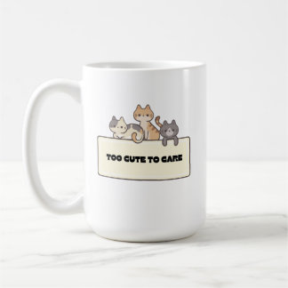 Anbetungswürdige Kawaii-Katzen Lustiges Süßes Katz Kaffeetasse