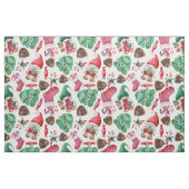 Anbetungswürdige Weihnachts-Gnome Stoff (Fat Quarter (45,7 x 55,9 cm))