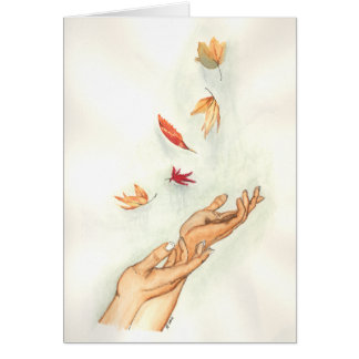 Anbietende leere Karte