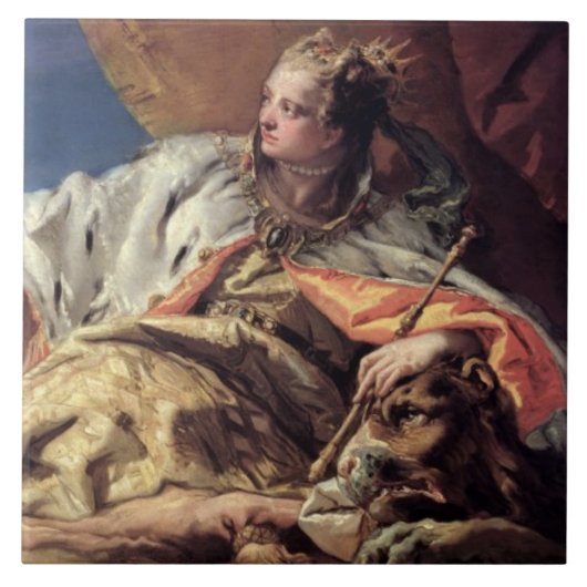 Anbietengeschenke Neptun nach Venedig Fliese (Vorderseite)