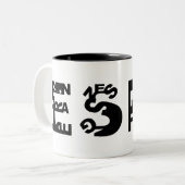 Anbieter-Tasse Zweifarbige Tasse (Vorderseite Links)