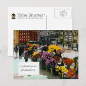 Anbieter von Blume Postkarte (Vorne/Hinten)