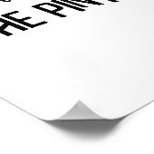 Anbieter von Erdbeeren auf frischem Markt Poster (Ecke)