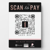 Anbieterzahlanzeige Fotoplatte (Vorderseite)